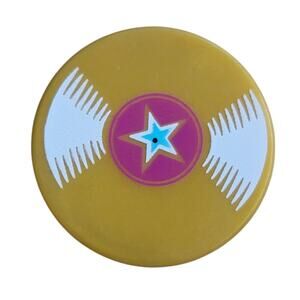 LEGO Gold Vinyl Record Round Tile 2x2 14769pb050 Friends‎ Parts Stocking Stuffer
